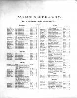 Directory 001, Winneshiek County 1886